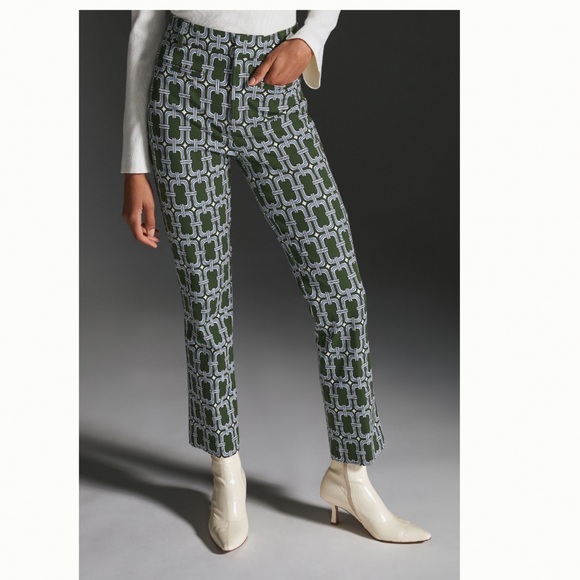 NWT Anthropologie Maeve Essential High-Rise Kick-Flare Pants size 12 - Picture 3 of 17